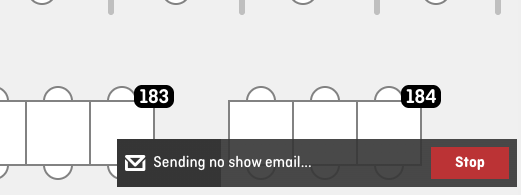 screenshot of aleno backend
