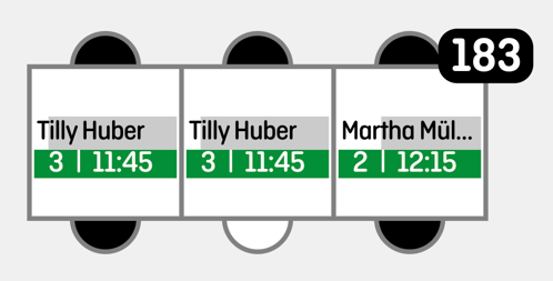 screenshot of shared table