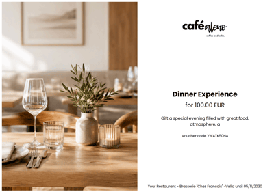 screenshot of example voucher