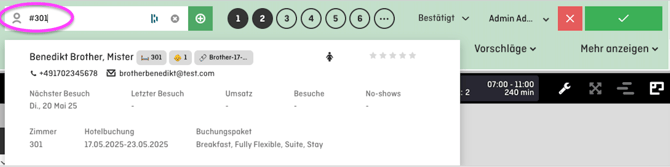screenshot of aleno backend